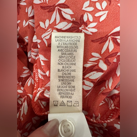 NWOT Max Studio Red Flutter Sleeve Maxi Dress | Size XS - Picture 10 of 10